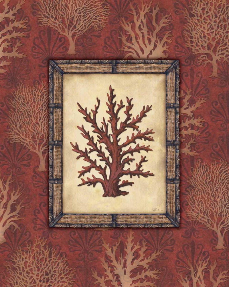 Red Coral II art print by Charlene Audrey for $57.95 CAD