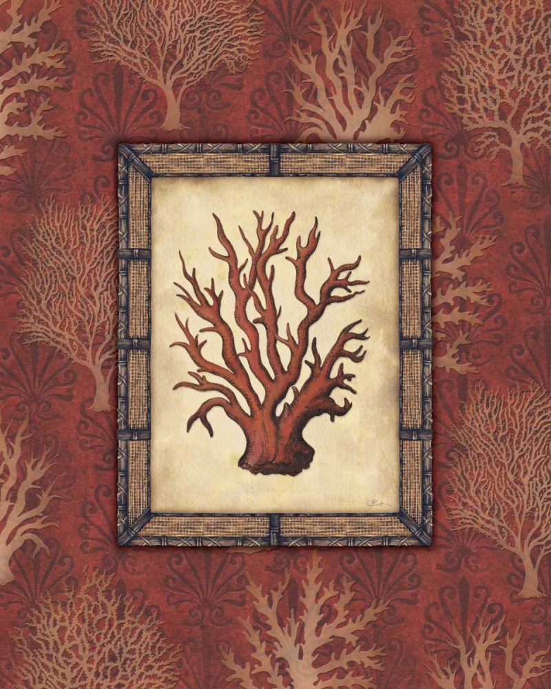 Red Coral III art print by Charlene Audrey for $57.95 CAD