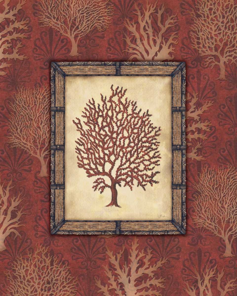 Red Coral IV art print by Charlene Audrey for $57.95 CAD