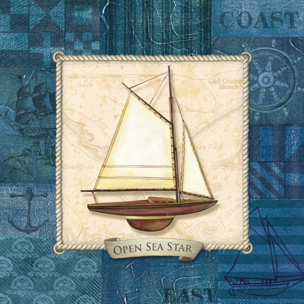 Sailing I art print by Charlene Audrey for $57.95 CAD