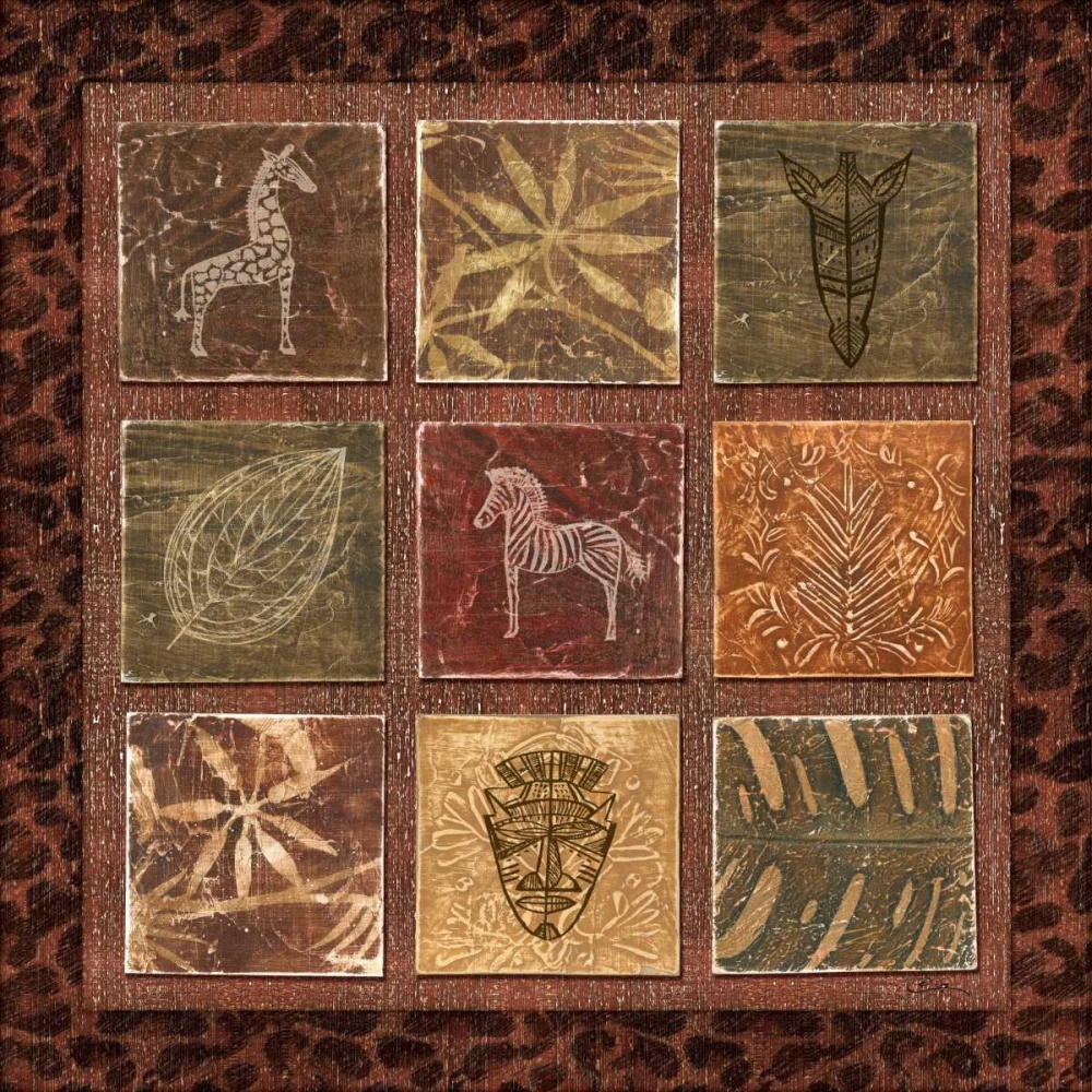 Tribal Collage I art print by Charlene Audrey for $57.95 CAD