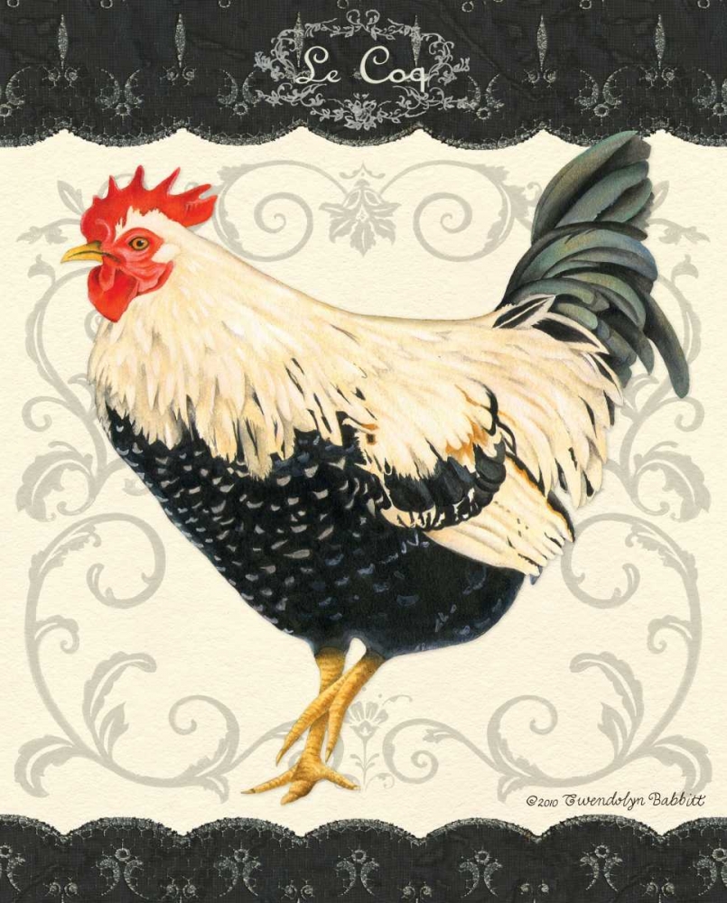 Le Coq II art print by Gwendolyn Babbitt for $57.95 CAD