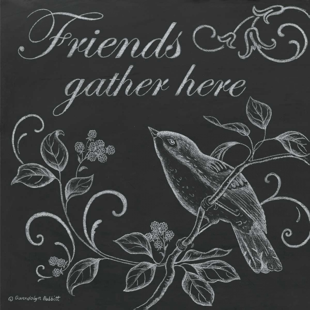 Bird Friends art print by Gwendolyn Babbitt for $57.95 CAD