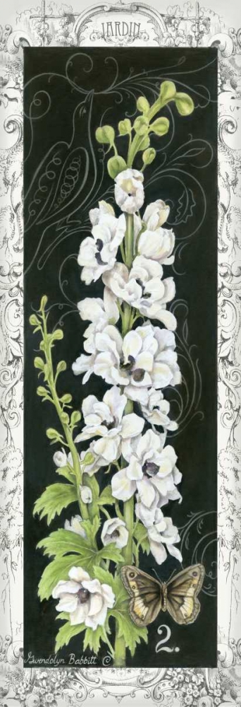 Delphinium art print by Gwendolyn Babbitt for $57.95 CAD