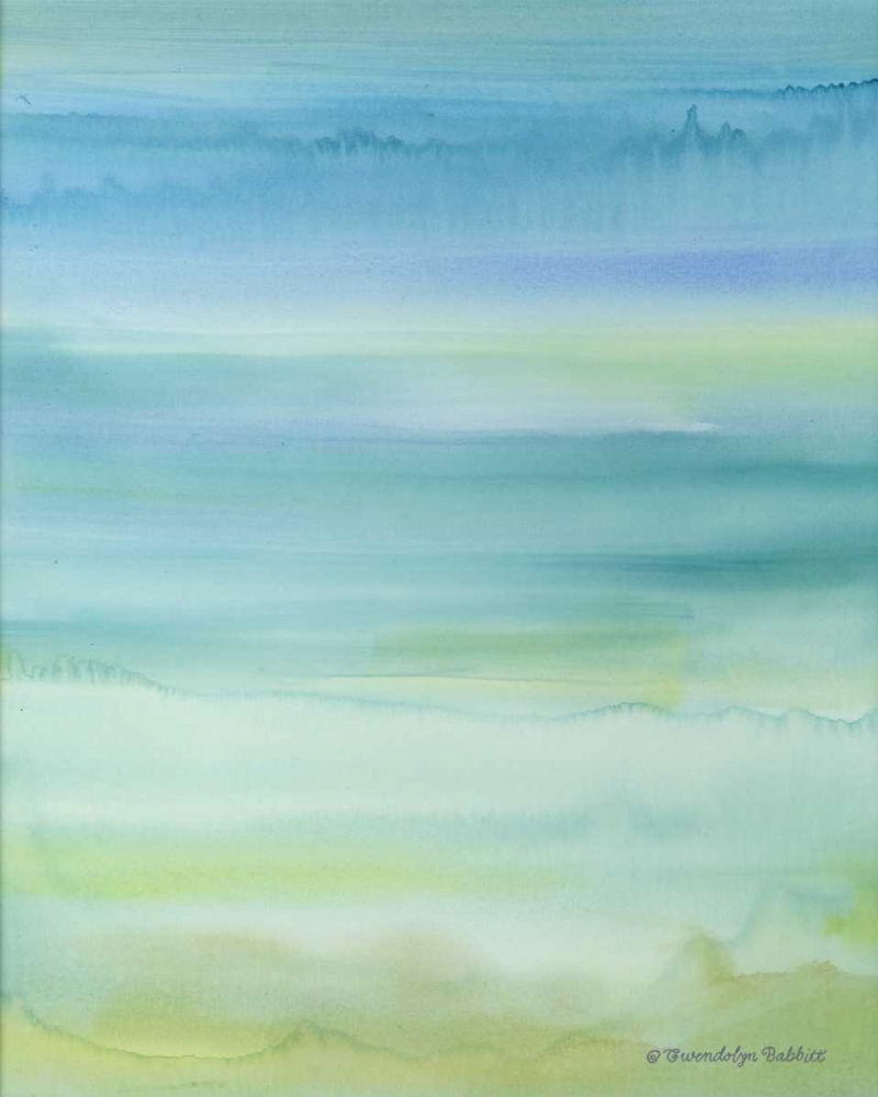 Tranquil Watercolor II art print by Gwendolyn Babbitt for $57.95 CAD