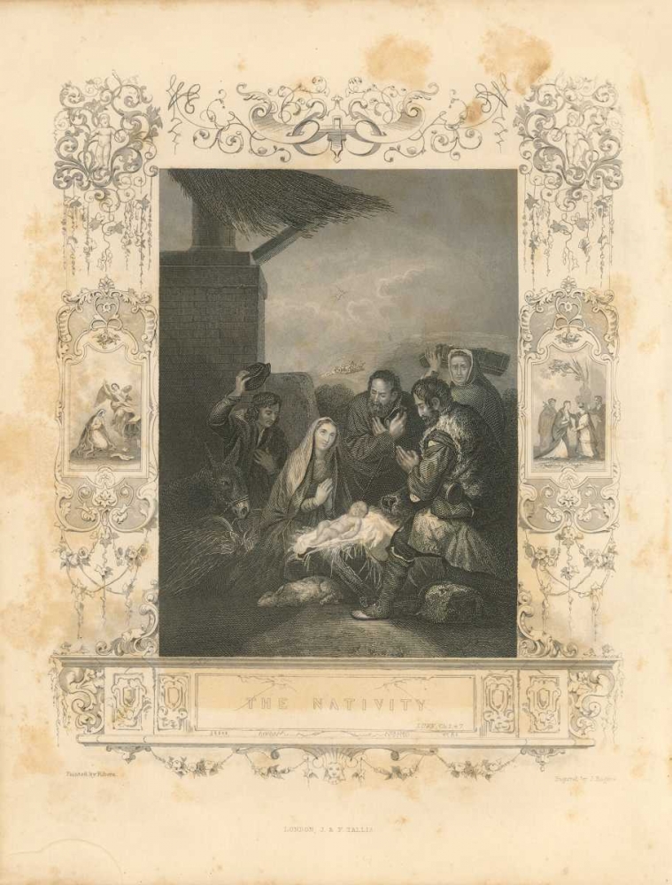 Faith Engraving IV art print by Gwendolyn Babbitt for $57.95 CAD