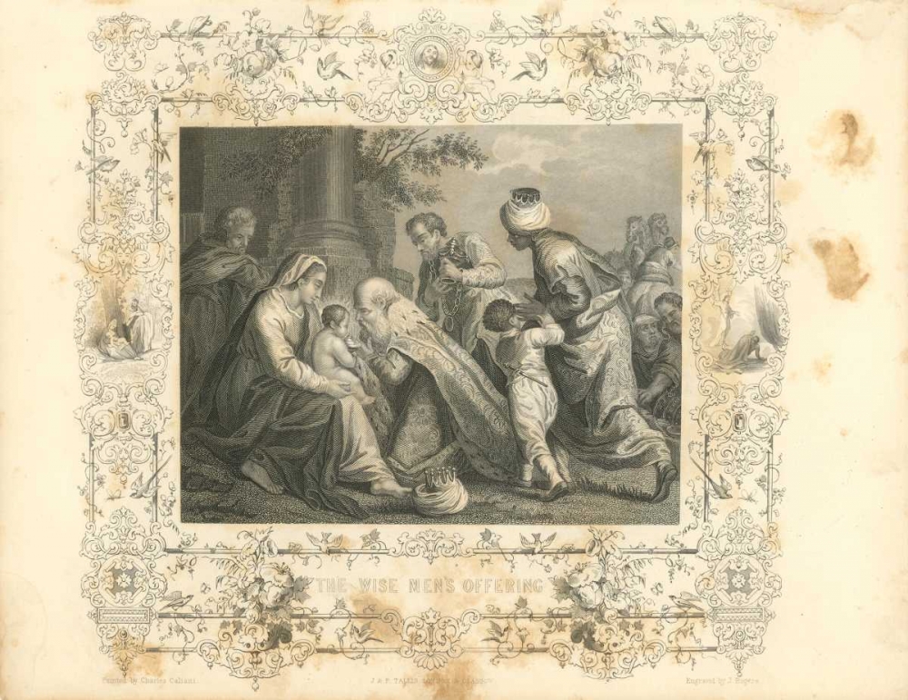 Faith Engraving VIII art print by Gwendolyn Babbitt for $57.95 CAD