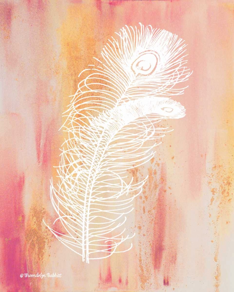 Whimsical Feathers II art print by Gwendolyn Babbitt for $57.95 CAD