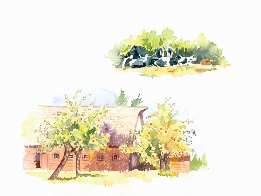 Ridgefield Barn II art print by Gwendolyn Babbitt for $57.95 CAD