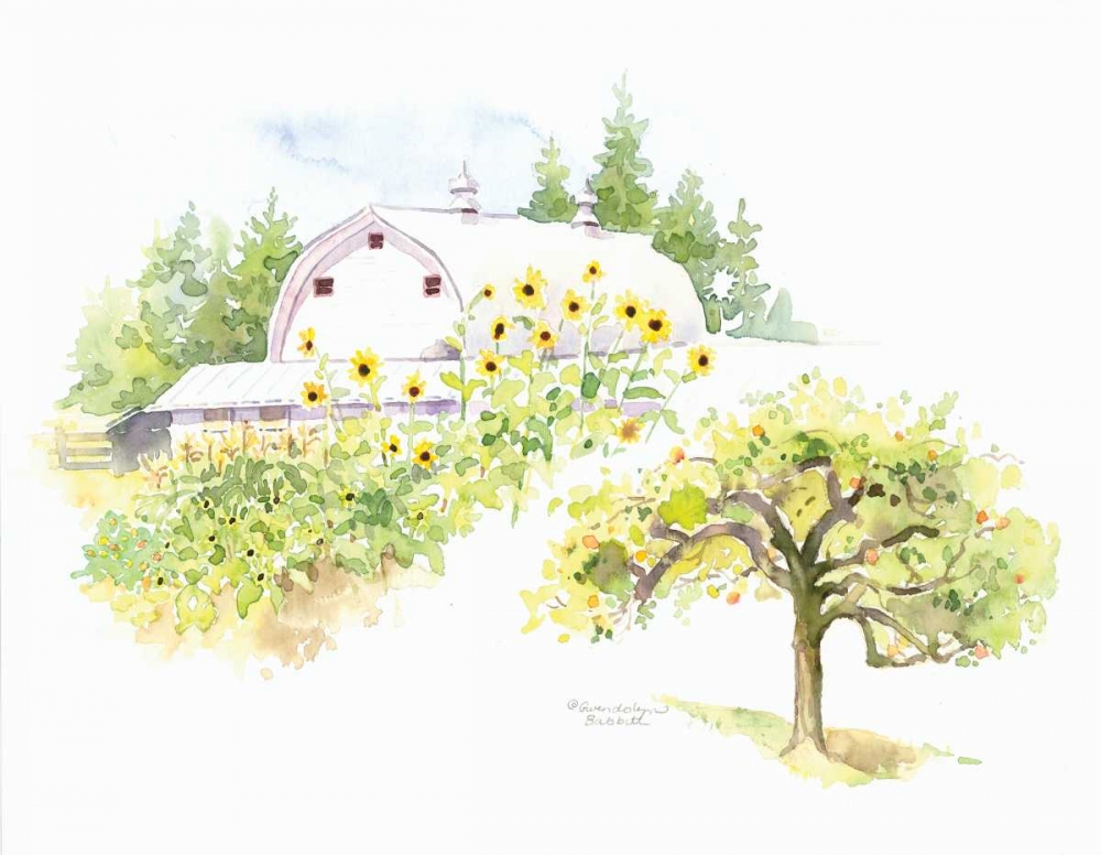 Ridgefield Barn III art print by Gwendolyn Babbitt for $57.95 CAD