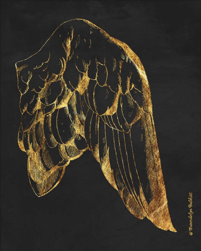 Gold Wing II art print by Gwendolyn Babbitt for $57.95 CAD