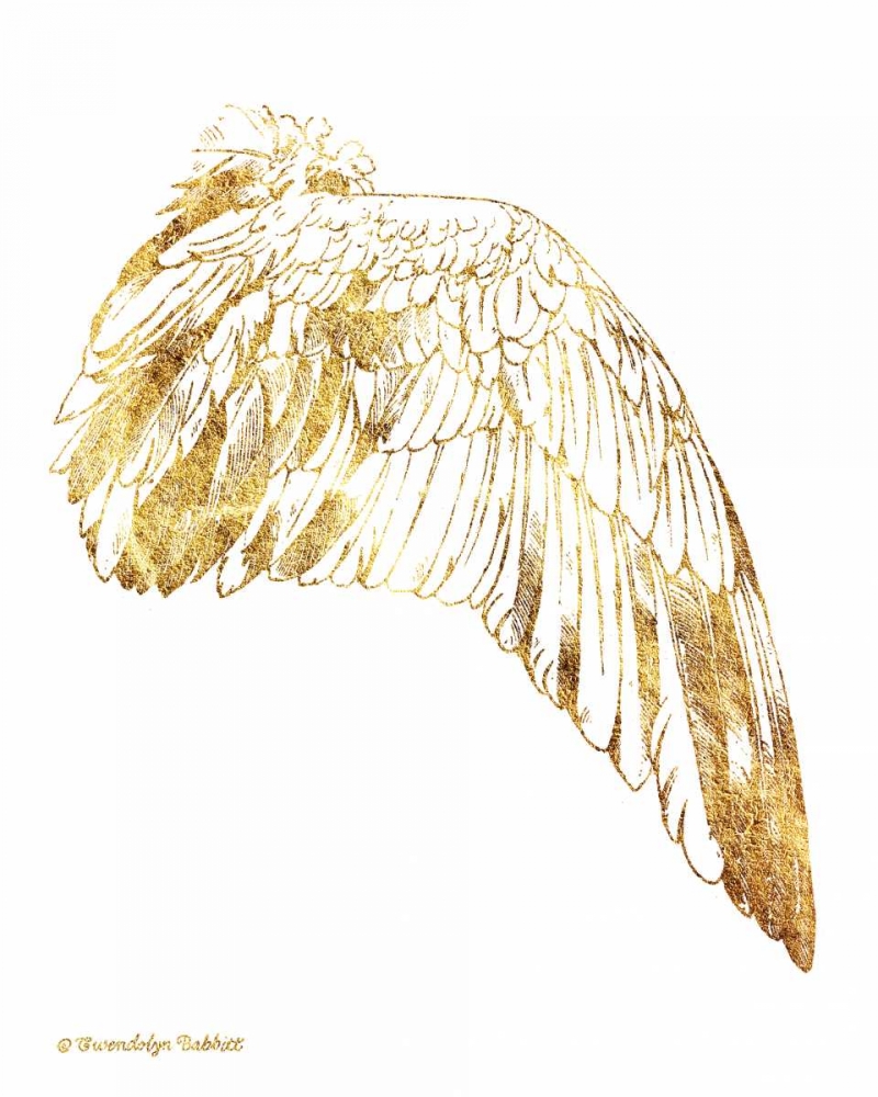 Gold Wing IV art print by Gwendolyn Babbitt for $57.95 CAD