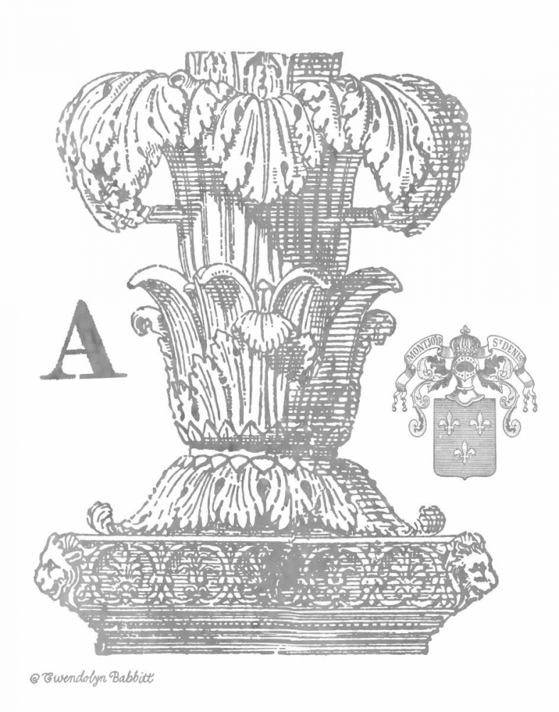 Gray Column A art print by Gwendolyn Babbitt for $57.95 CAD
