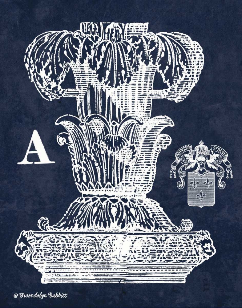 White Column A art print by Gwendolyn Babbitt for $57.95 CAD