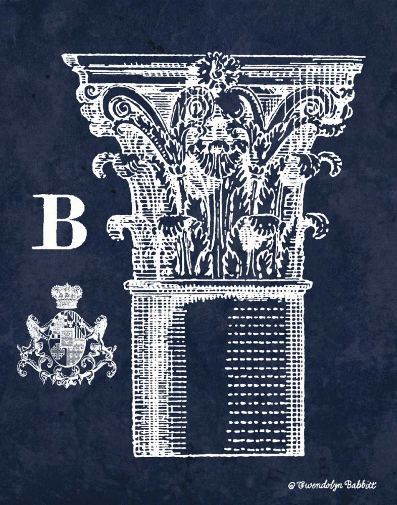 White Column B art print by Gwendolyn Babbitt for $57.95 CAD