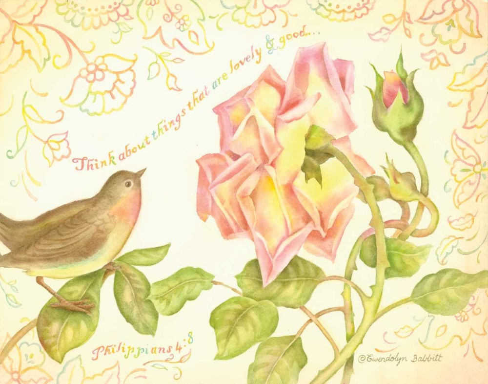 Think art print by Gwendolyn Babbitt for $57.95 CAD