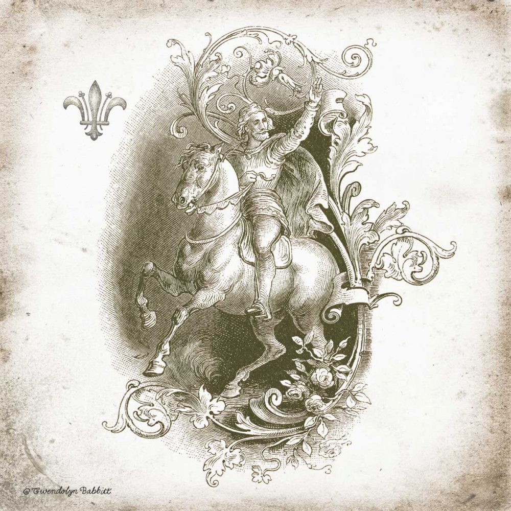 Horse and Man art print by Gwendolyn Babbitt for $57.95 CAD