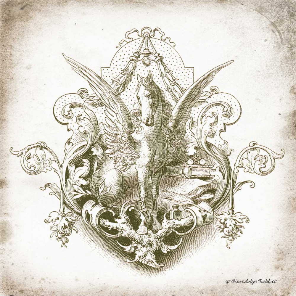 Pegasus art print by Gwendolyn Babbitt for $57.95 CAD
