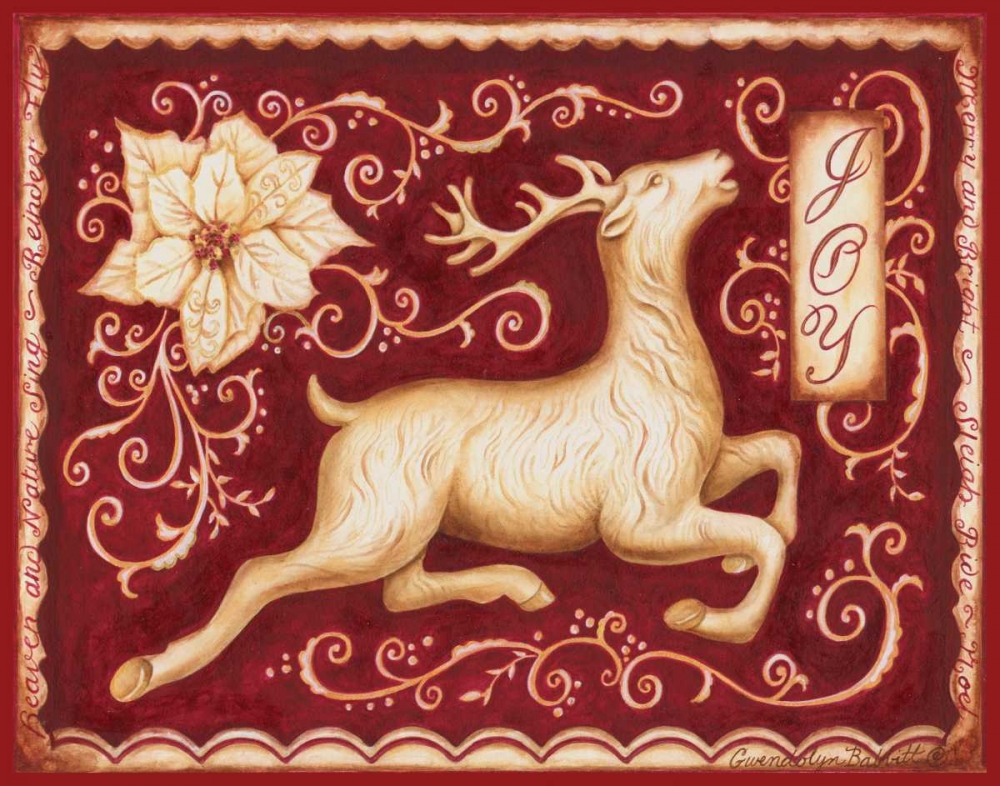 Christmas Romance I art print by Gwendolyn Babbitt for $57.95 CAD