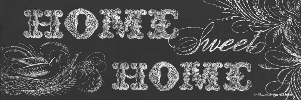 Home Sweet Home I art print by Gwendolyn Babbitt for $57.95 CAD