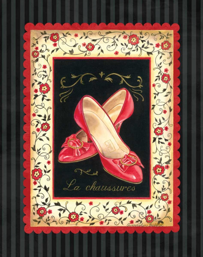 Dressed in Red III art print by Gwendolyn Babbitt for $57.95 CAD