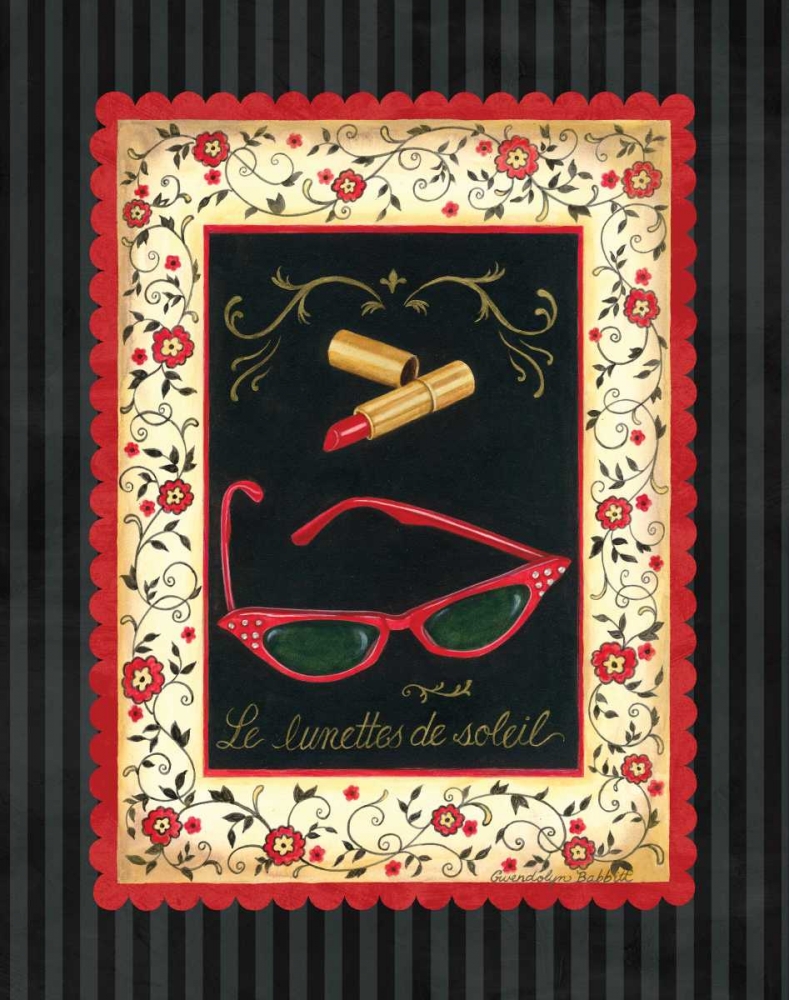 Dressed in Red IV art print by Gwendolyn Babbitt for $57.95 CAD