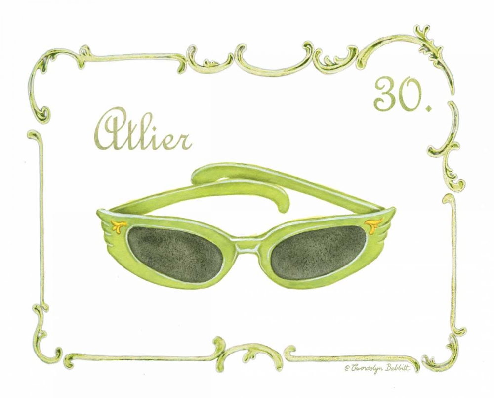 French Fashion IV art print by Gwendolyn Babbitt for $57.95 CAD