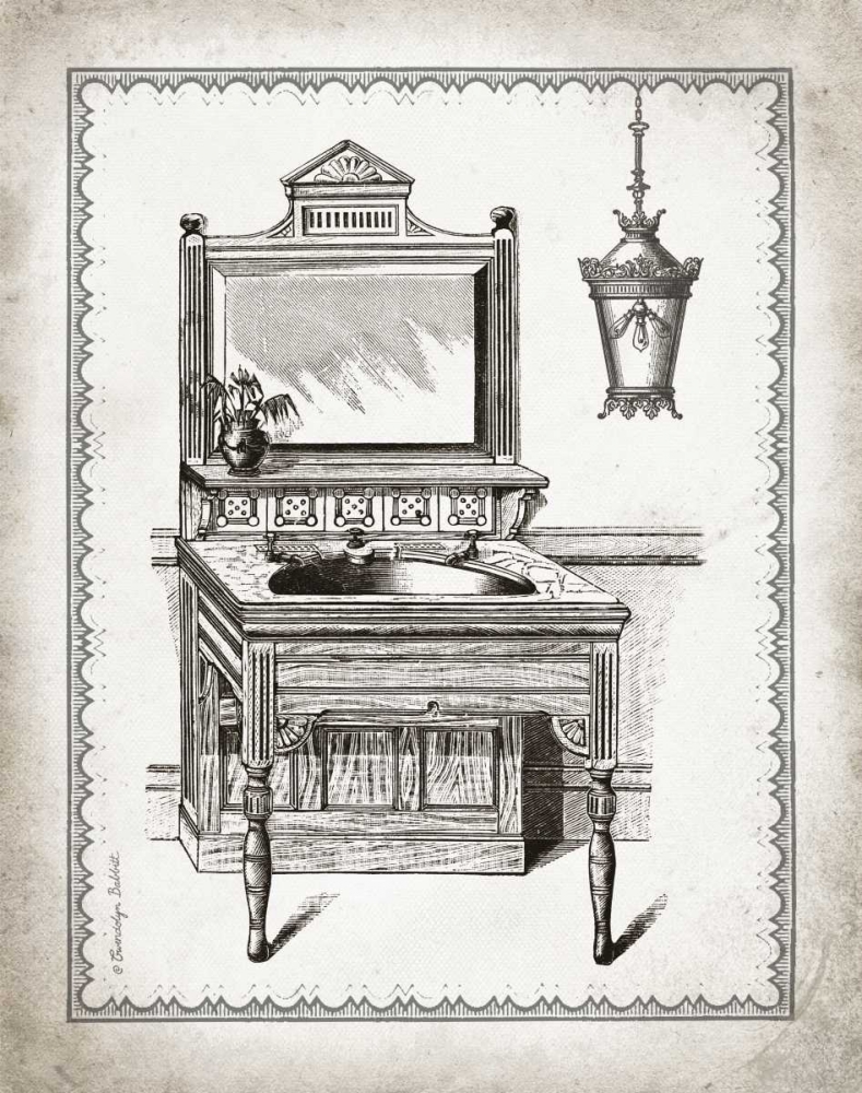 Victorian Sink I art print by Gwendolyn Babbitt for $57.95 CAD