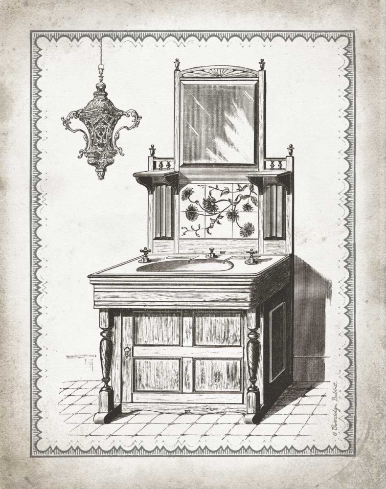 Victorian Sink II art print by Gwendolyn Babbitt for $57.95 CAD