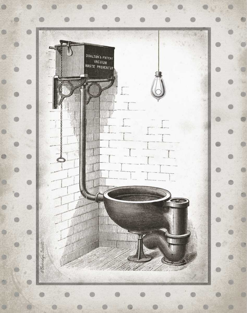 Water Closet I art print by Gwendolyn Babbitt for $57.95 CAD