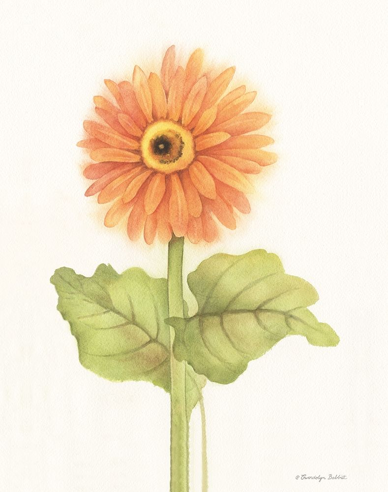 Happy Flowers II art print by Gwendolyn Babbitt for $57.95 CAD