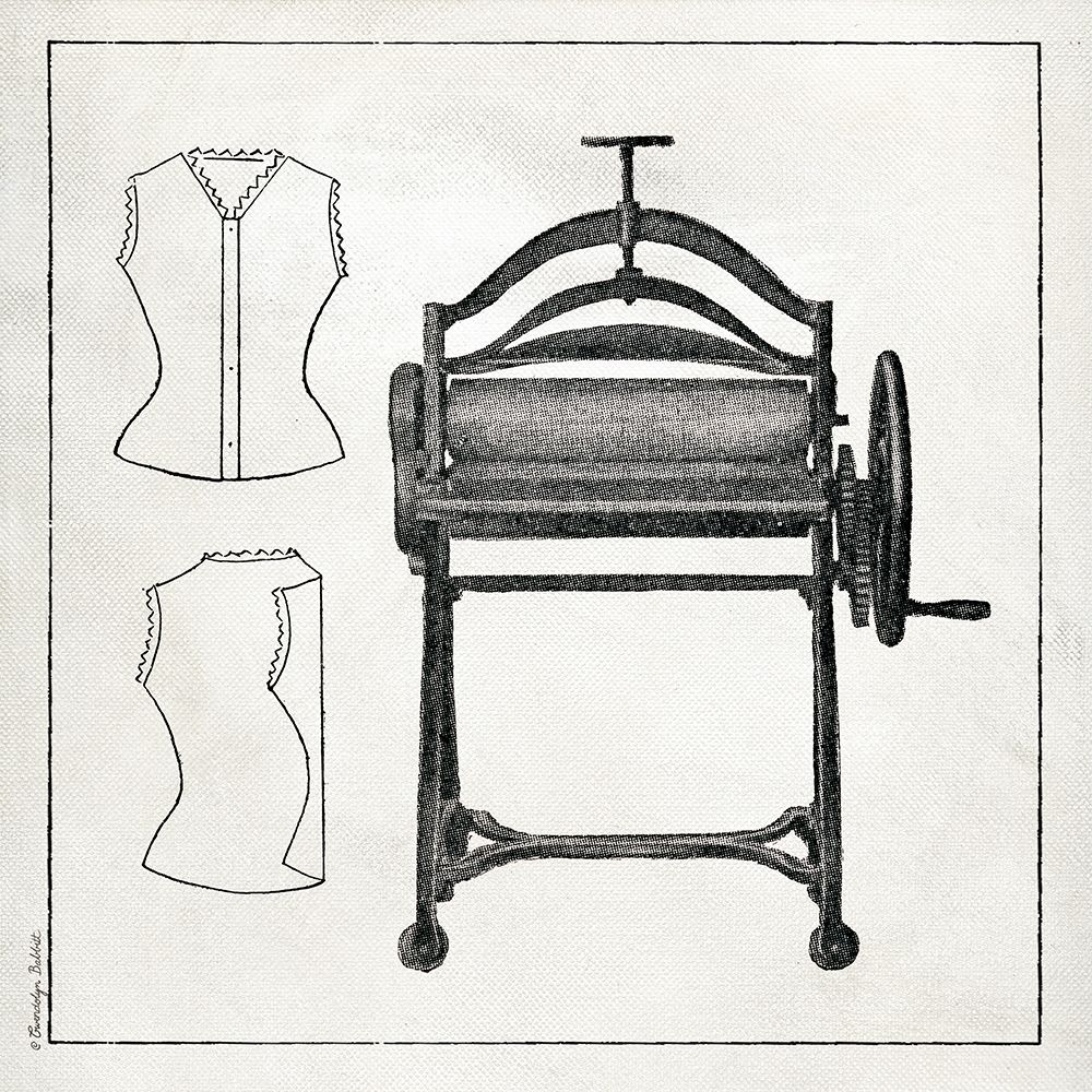 Vintage Mangle art print by Gwendolyn Babbitt for $57.95 CAD