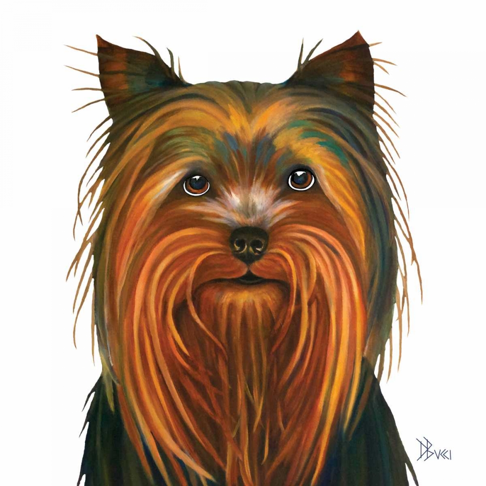 Yorkie art print by Debra Bucci for $57.95 CAD