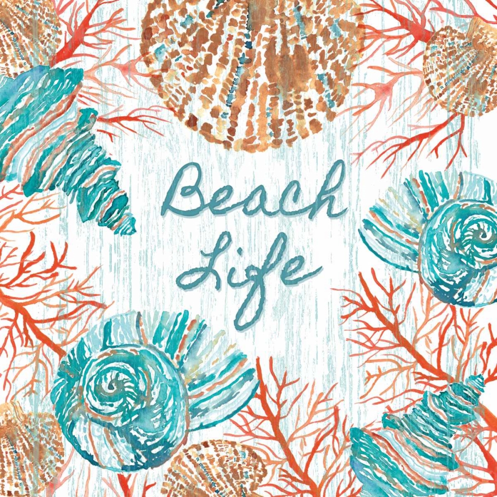 Beachcomber Sign I art print by Sara Berrenson for $57.95 CAD
