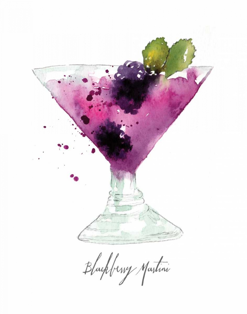 Blackberry Martini art print by Sara Berrenson for $57.95 CAD