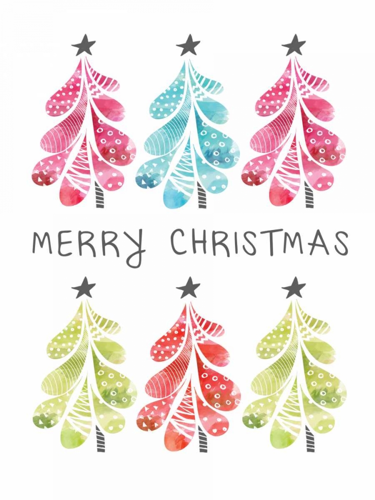 Christmas Trees art print by Sara Berrenson for $57.95 CAD
