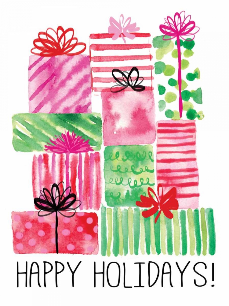 Watercolor Presents art print by Sara Berrenson for $57.95 CAD