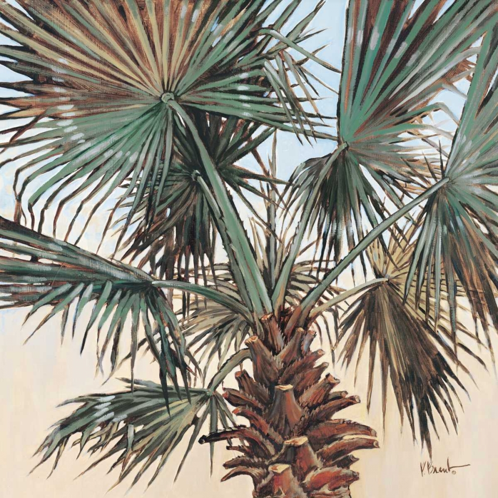 Solitary Palm art print by Paul Brent for $57.95 CAD