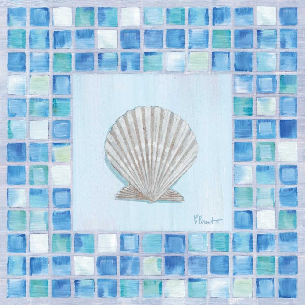 Mosaic Scallop art print by Paul Brent for $57.95 CAD
