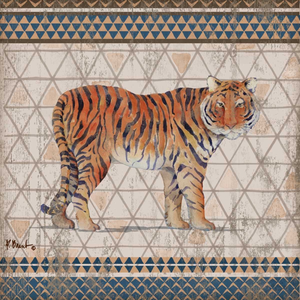 Tribal Trek Neutral III art print by Paul Brent for $57.95 CAD