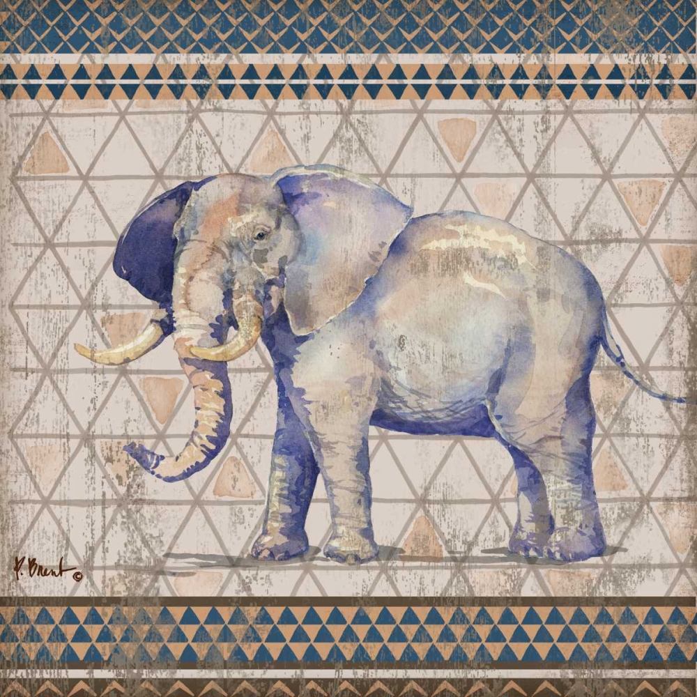 Tribal Trek Neutral IV art print by Paul Brent for $57.95 CAD