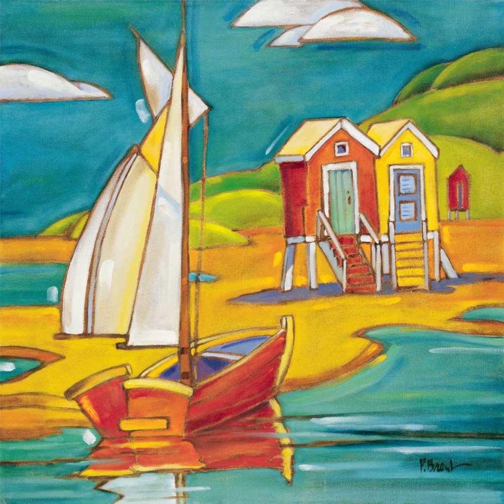 Cabanas art print by Paul Brent for $57.95 CAD