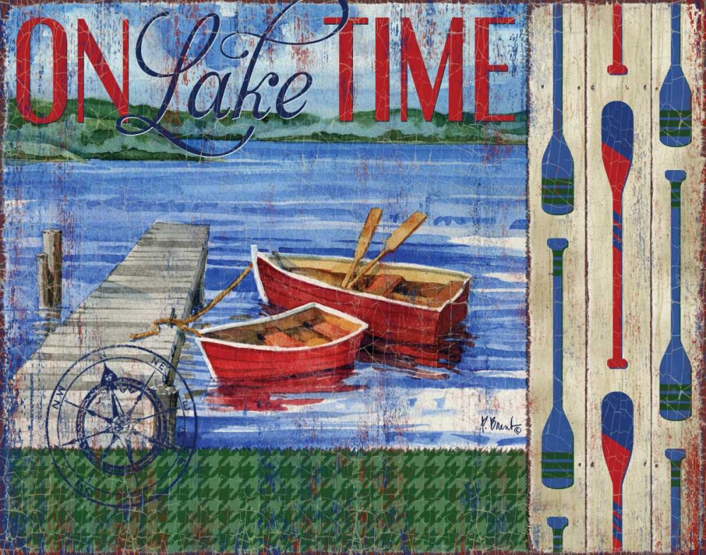 Lake Time I art print by Paul Brent for $57.95 CAD
