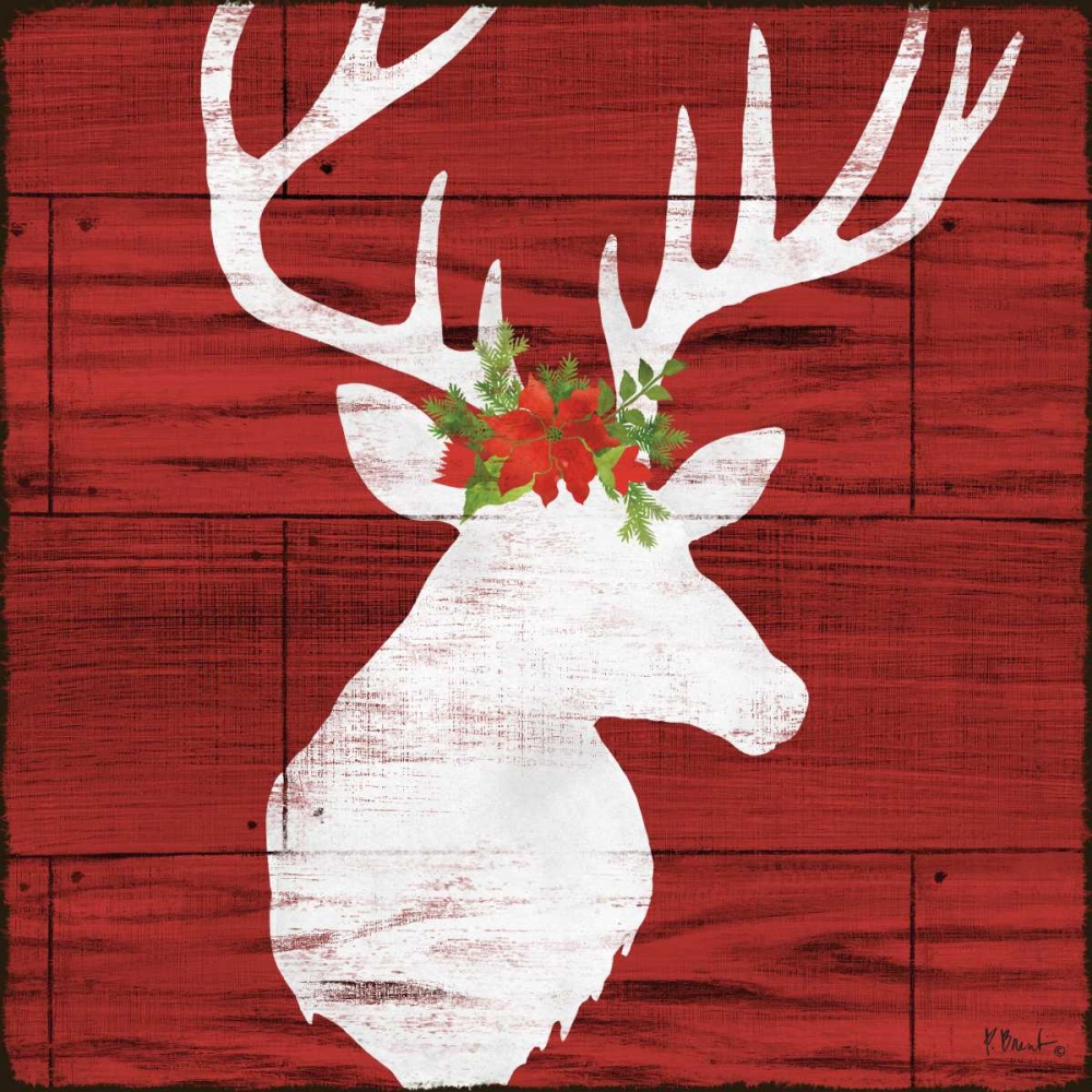 Holiday Lodge Silhouette I art print by Paul Brent for $57.95 CAD