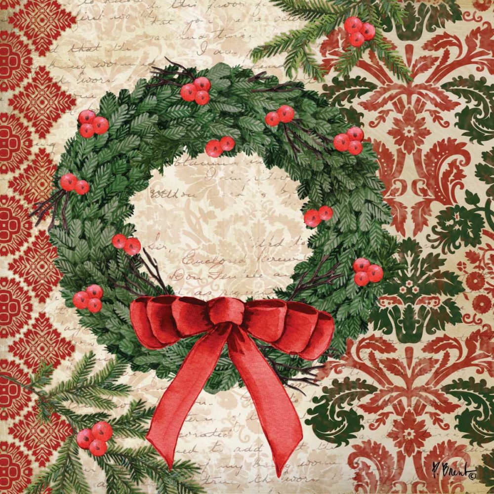 Elegant Christmas II art print by Paul Brent for $57.95 CAD