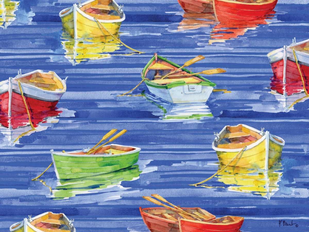 Rowboat Reflection art print by Paul Brent for $57.95 CAD