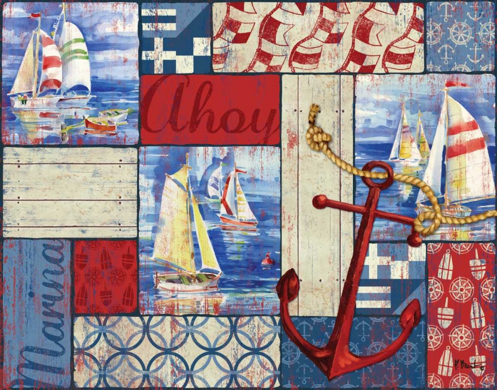 Starboard Collage art print by Paul Brent for $57.95 CAD