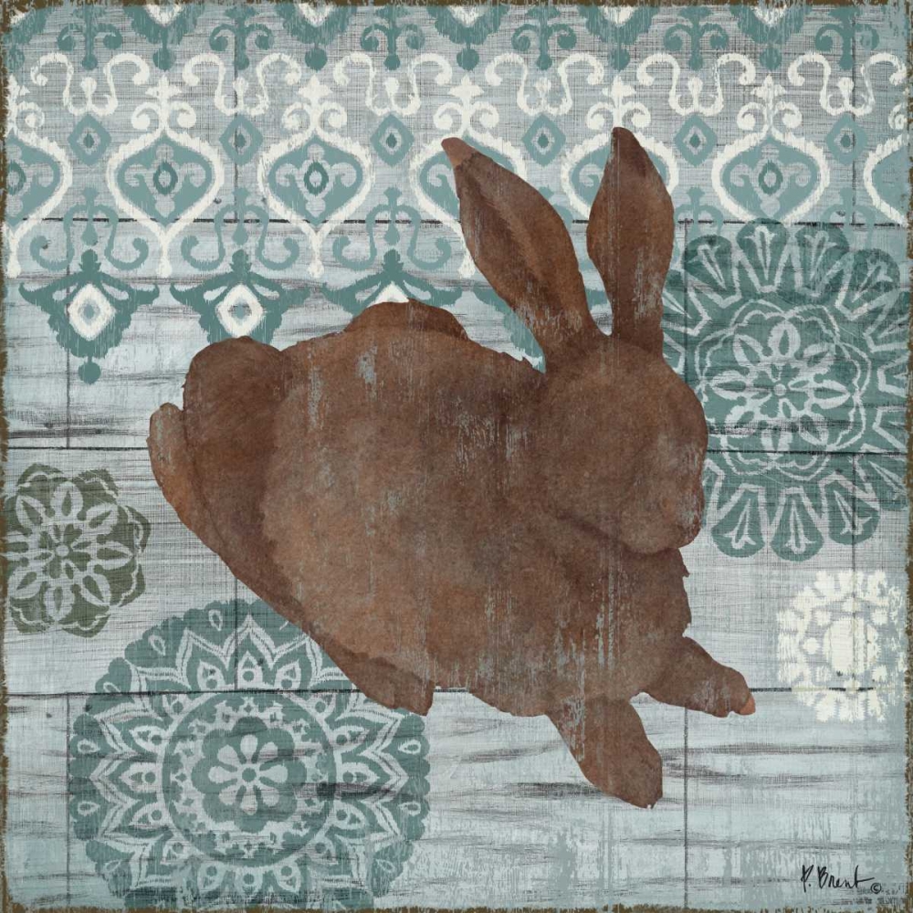 Woodland Ikat I art print by Paul Brent for $57.95 CAD