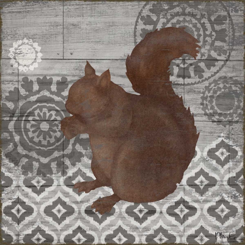 Woodland Ikat III art print by Paul Brent for $57.95 CAD