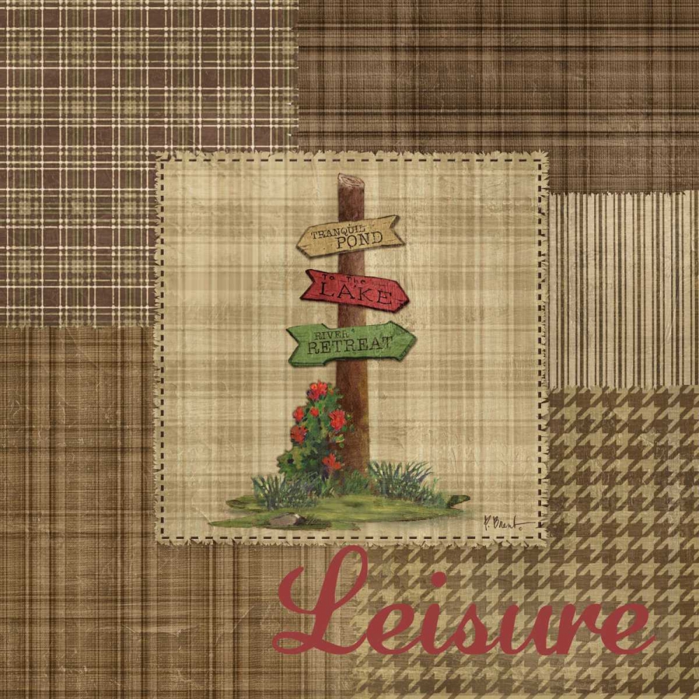 Leisure Lake IV art print by Paul Brent for $57.95 CAD